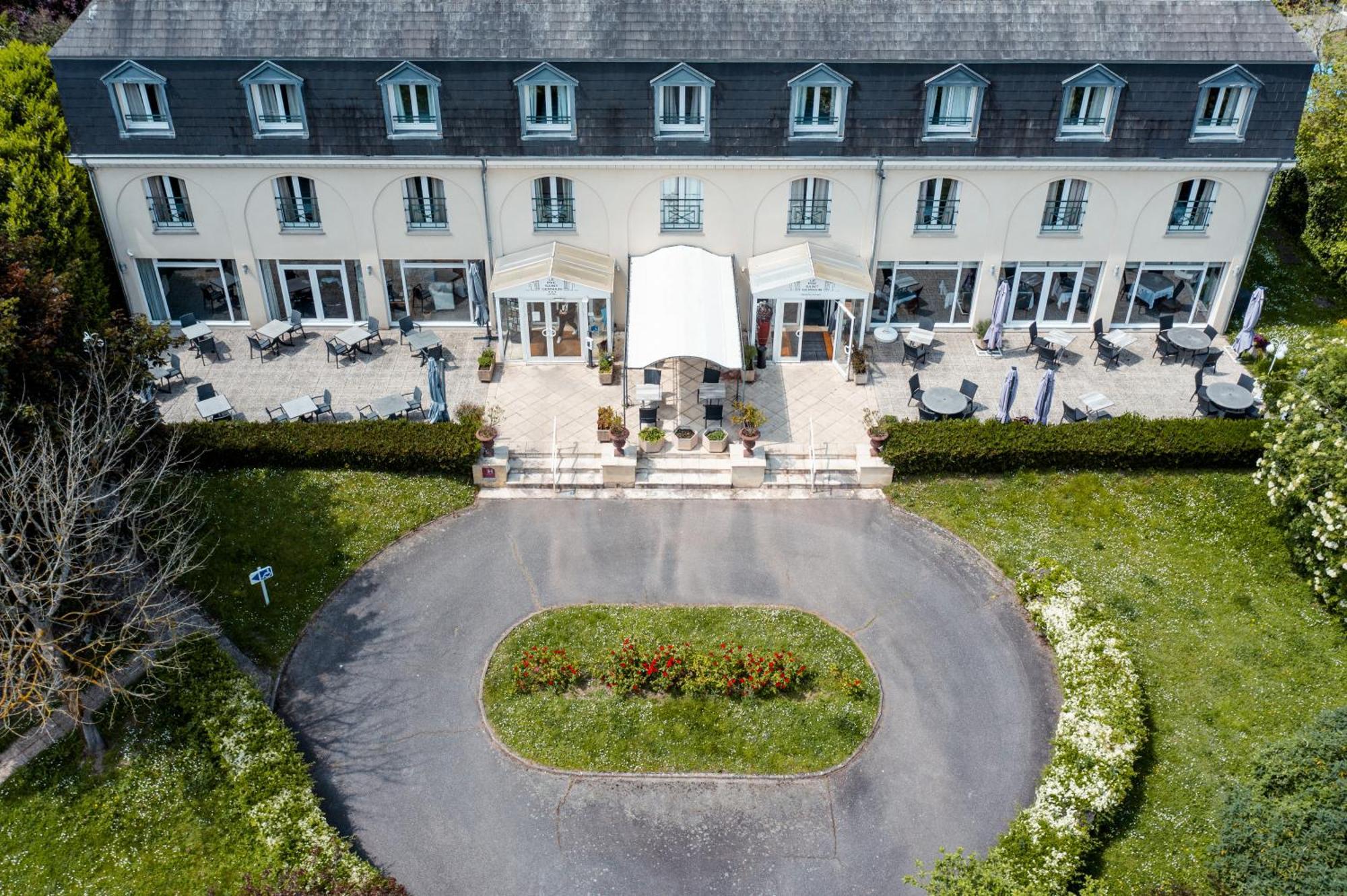 Hotel Le Pre Saint Germain Louviers Exterior foto