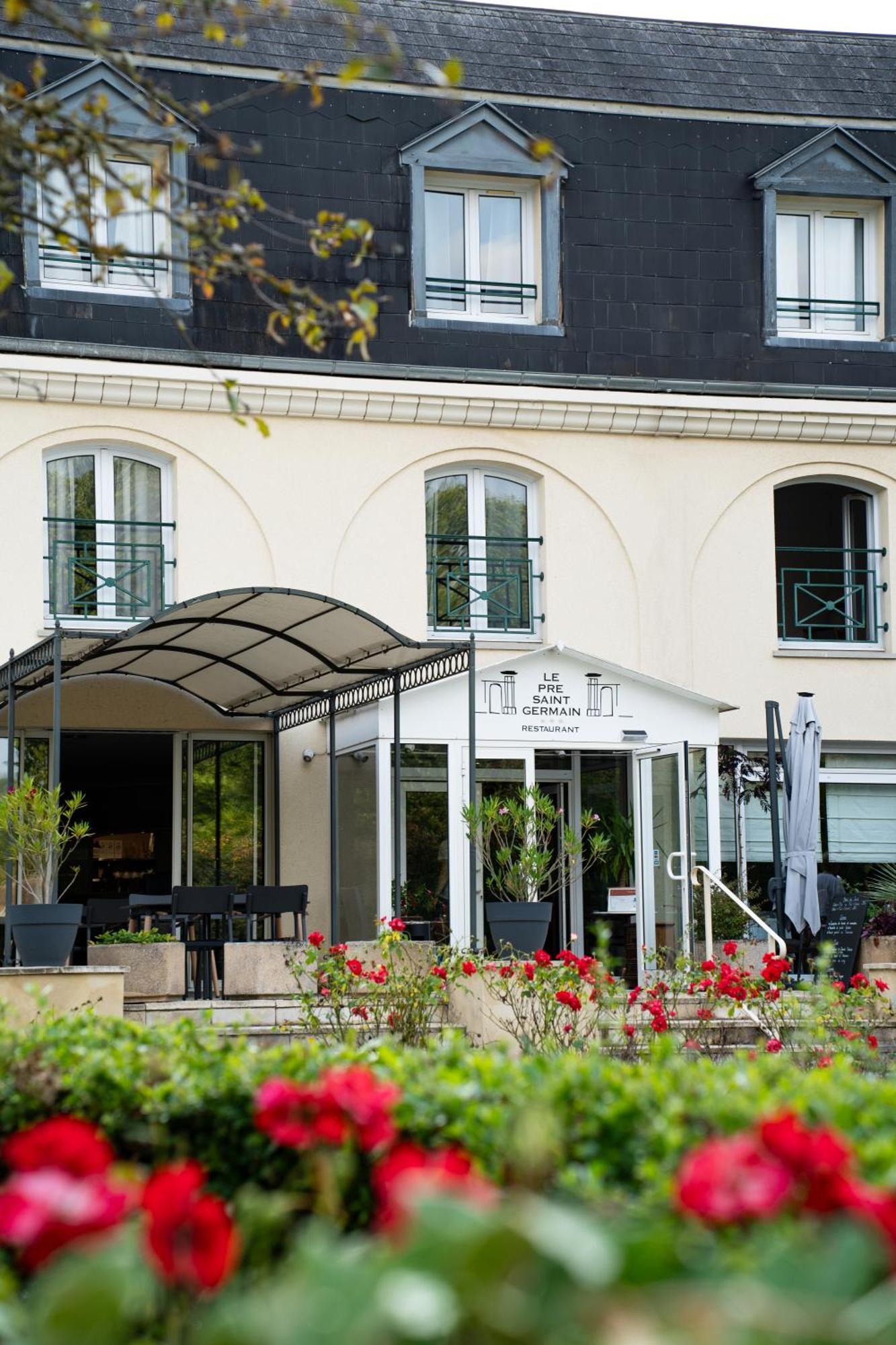 Hotel Le Pre Saint Germain Louviers Exterior foto